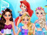 Princess Mermaid Style Makeup Online Game