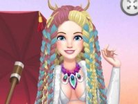 Burning Man Hairstyles Online Game