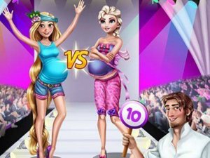 Pregnant Fashion Night Dress Up Game