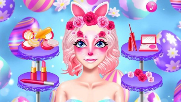 Spring Face Painting Dress Up