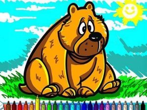 Coloring Books: Animals Online Coloring Game