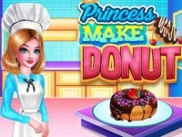 Princess Make Donut Cooking Game
