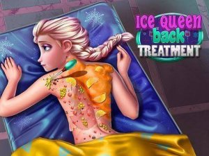 Ice Queen Back Treatment Game Doctor Game