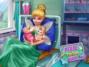 Pixie Twins Birth Online Game - Care Game
