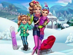Twins Winter Fun Online Puzzle Game