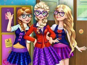 Princess College Fashion Dress Up Game - Dress Up Game
