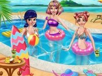 Princesses Summer Vacation Trend Online Game