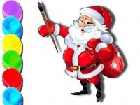 Holiday Coloring Book Online Game