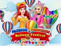 Fashion Princesses And Balloon Festival Online Game
