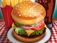 Burger Chef Restaurant Cooking Game