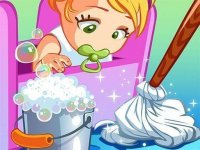 Kids House Cleaning Online Game