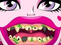 Draculaura Bad Teeth - Dentist Game Online