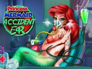 Princess Mermaid Accident ER Online Game - Kids Doctor Game