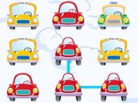 Matching Vehicles Puzzle