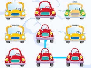 Matching Vehicles Puzzle