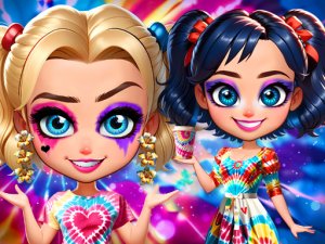 Colorful Tie Dye Fashion Design