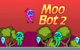 Moo Bot 2: Energy Crystal Quest Online Arcade Game
