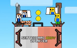 Skateboard Obby 2 Player: Online Co-op Skateboarding Game - Arcade Game