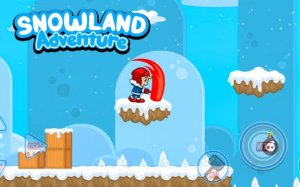 Frozen Island Adventure Platformer