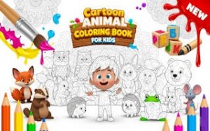Colorful Animal Art Studio for Kids