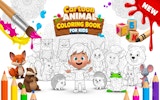 Colorful Animal Art Studio for Kids