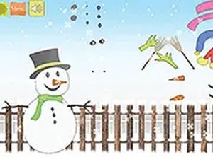 Winter Craft: Decorate a Snowman