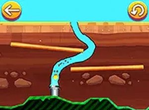 Dig Out Miner Golf Online Puzzle Game