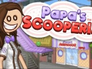 Papa's Scooperia Ice Cream Shop Game - Time Management Game